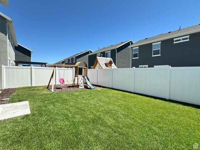 2095 W 3330 S, Syracuse, UT 84075 - view of yard featuring a playground