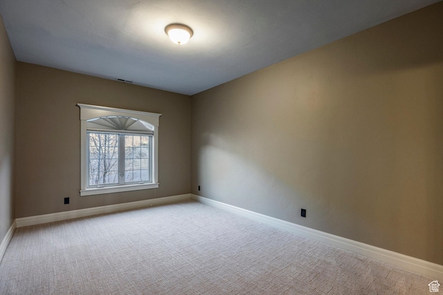 14794 S Vintage View Ln, Draper, UT 84020 - unfurnished room with light carpet, visible vents, and baseboards