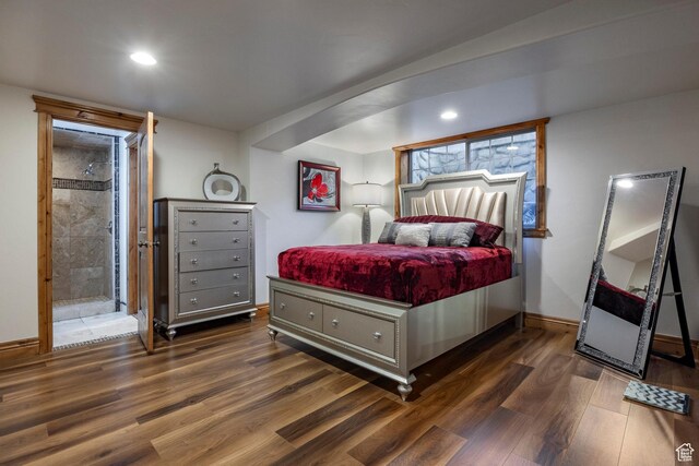 14794 S Vintage View Ln, Draper, UT 84020 - bedroom featuring recessed lighting, wood finished floors, and baseboards