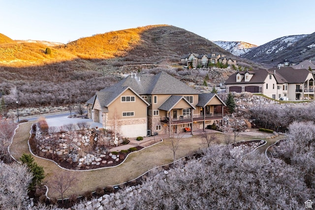 14794 S Vintage View Ln, Draper, UT 84020 - exterior space with a mountain view