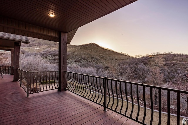 14794 S Vintage View Ln, Draper, UT 84020 - deck with a mountain view