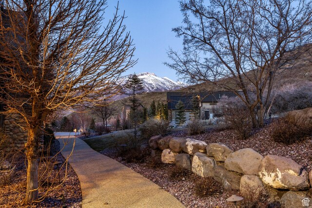 14794 S Vintage View Ln, Draper, UT 84020 - exterior space with a mountain view