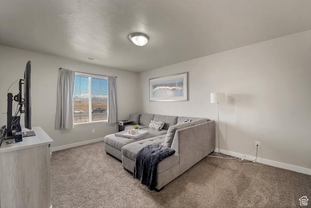 721 S Jubilee Dr, Saratoga Springs, UT 84045 - living area with light colored carpet, visible vents, and baseboards