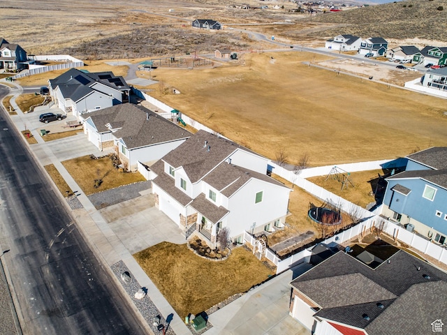 7912 N Secretariat Rd, Eagle Mountain, UT 84005 - birds eye view of property with a residential view