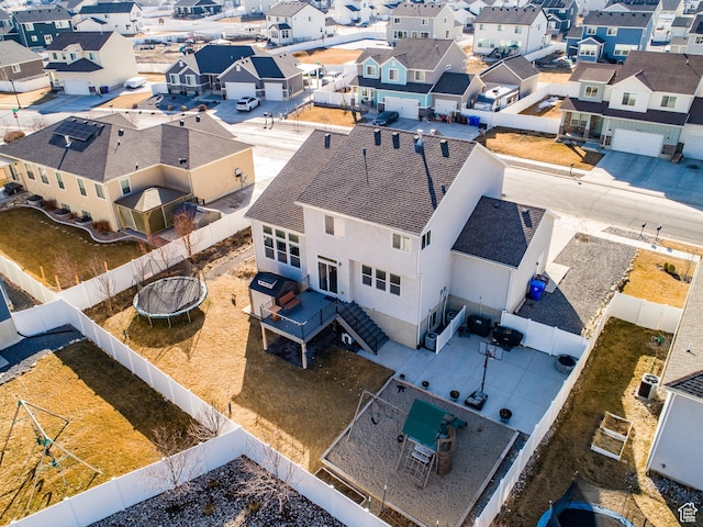 7912 N Secretariat Rd, Eagle Mountain, UT 84005 - aerial view featuring a residential view