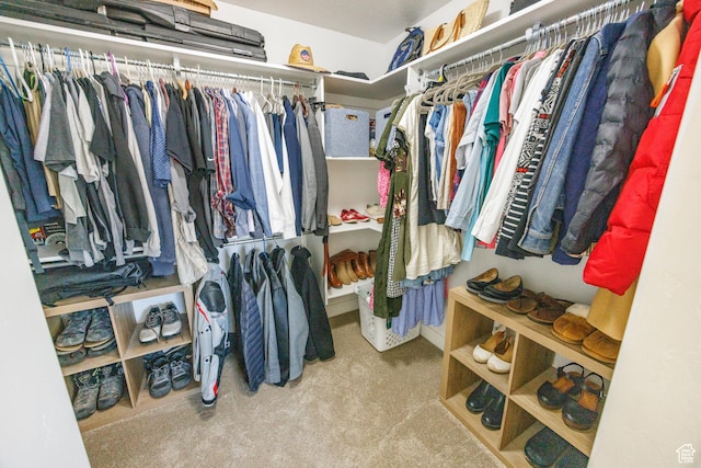 7912 N Secretariat Rd, Eagle Mountain, UT 84005 - spacious closet with carpet floors