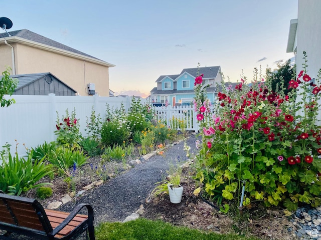 7912 N Secretariat Rd, Eagle Mountain, UT 84005 - view of yard with a fenced backyard