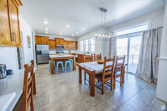 7912 N Secretariat Rd, Eagle Mountain, UT 84005 - dining area with recessed lighting