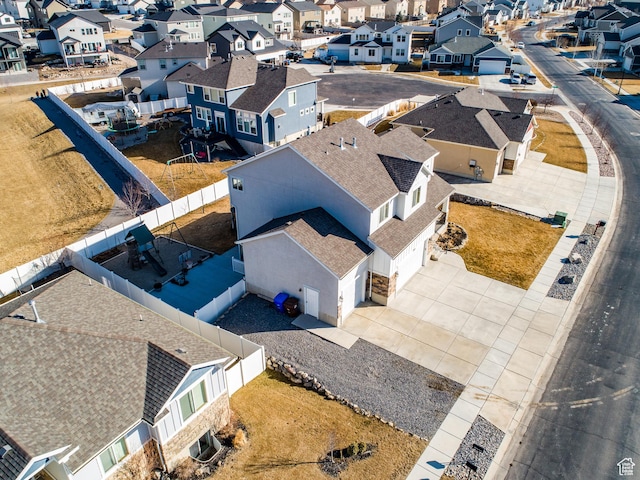 7912 N Secretariat Rd, Eagle Mountain, UT 84005 - drone / aerial view with a residential view
