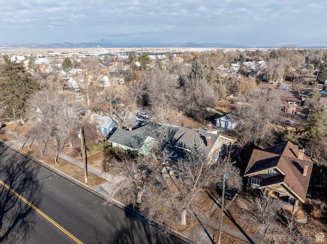 429 W Center St, Logan, UT 84321 - birds eye view of property featuring a residential view
