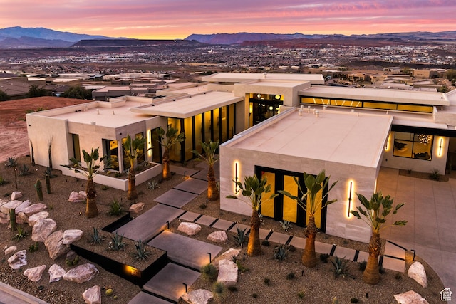 2031 E Pinnacle Dr, St George, UT 84790 - birds eye view of property featuring a mountain view