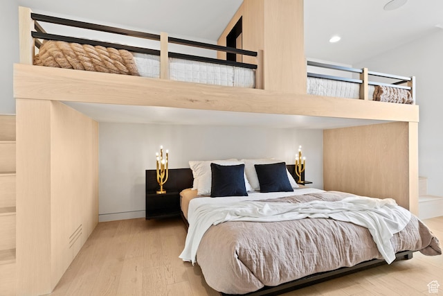 2031 E Pinnacle Dr, St George, UT 84790 - bedroom with light wood-type flooring and recessed lighting