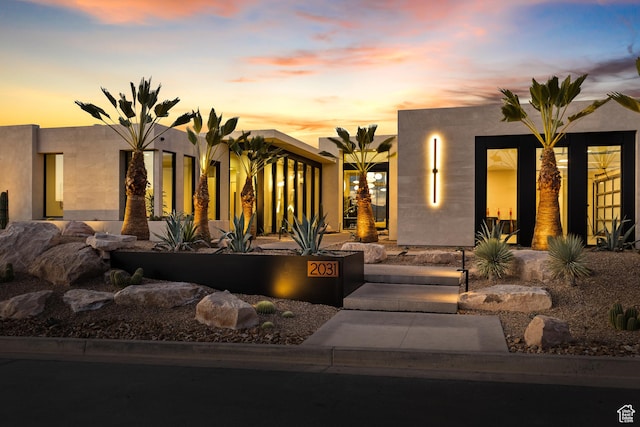 2031 E Pinnacle Dr, St George, UT 84790 - pueblo-style house with stucco siding