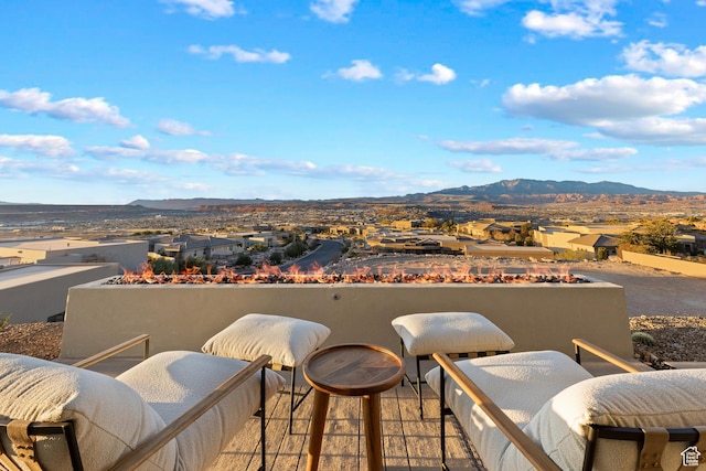 2031 E Pinnacle Dr, St George, UT 84790 - balcony featuring a mountain view
