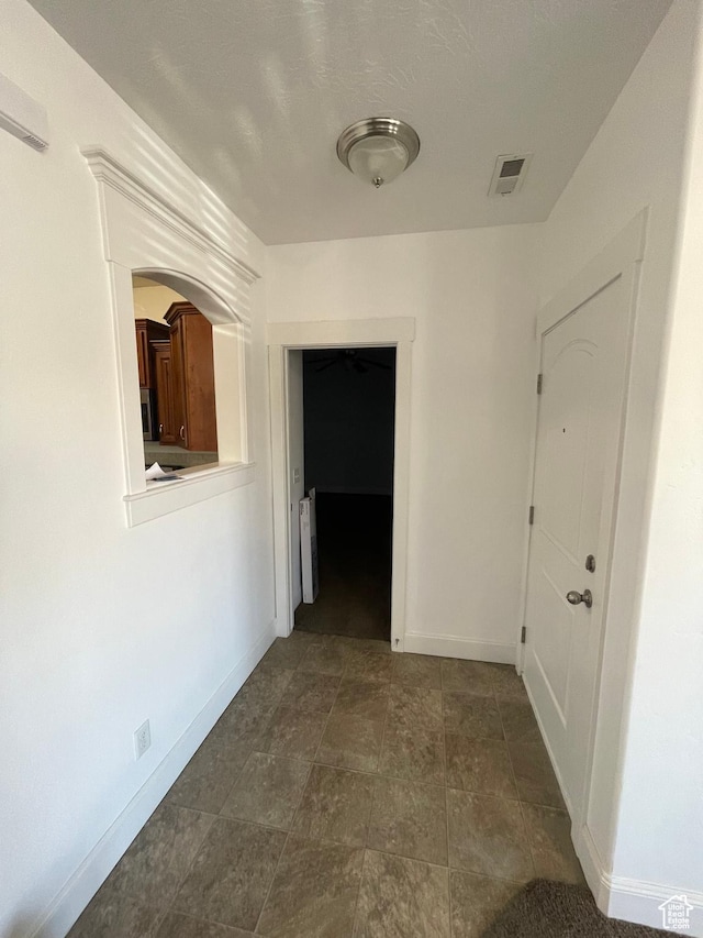 3723 E Rock Creek Rd Unit 7, Eagle Mountain, UT 84005 - hallway with baseboards, visible vents, and radiator