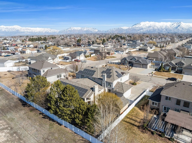 6067 S 3950 W, Roy, UT 84067 - bird's eye view with a residential view and a mountain view