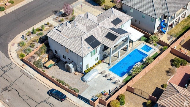 aerial view