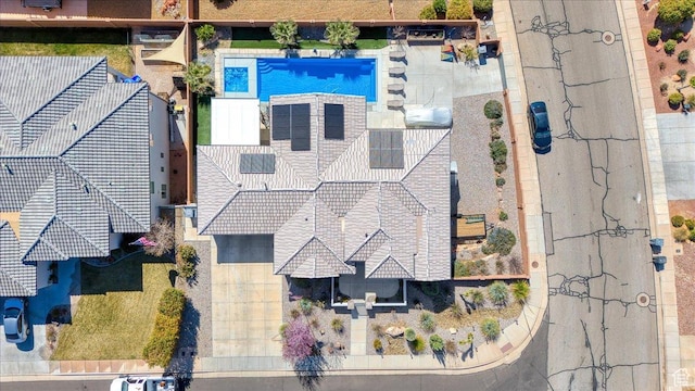 drone / aerial view