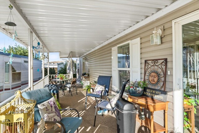 1160 E Telegraph St Unit 220, Washington, UT 84780 - view of patio / terrace featuring outdoor dining space