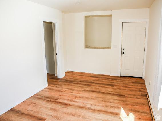 1290 Echo Crk Unit 2, Echo, UT 84024 - unfurnished room with light wood-style floors