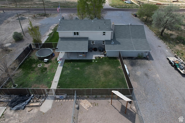 drone / aerial view