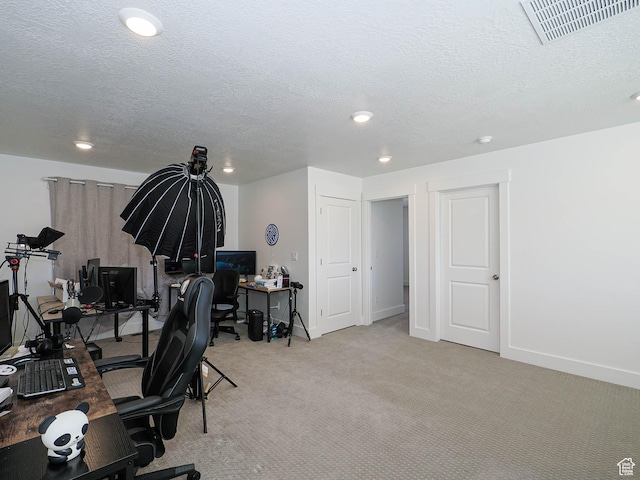 3361 W 3275 N, Plain City, UT 84404 - office space with light colored carpet, visible vents, baseboards, and recessed lighting