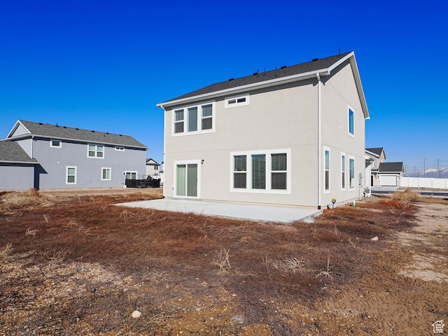 3361 W 3275 N, Plain City, UT 84404 - rear view of property with a patio and stucco siding