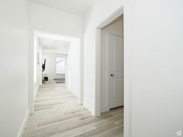 3361 W 3275 N, Plain City, UT 84404 - corridor featuring wood finished floors and baseboards