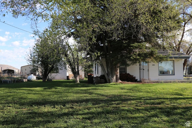 view of yard