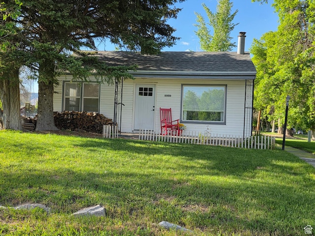 9010 W 25800 N, Portage, UT 84331 - bungalow-style home featuring a front lawn