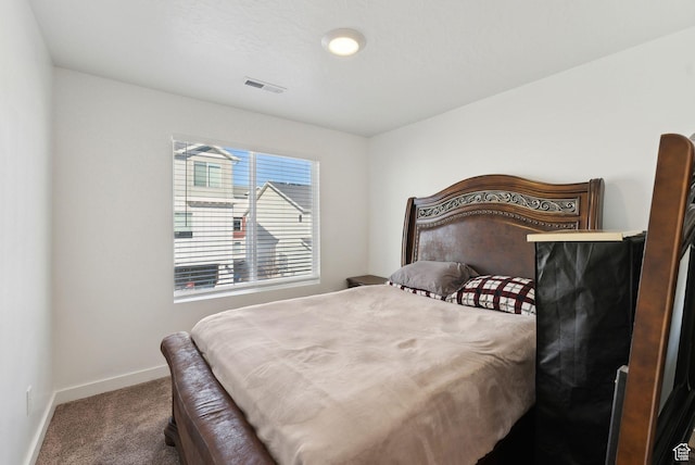 1099 E Quarterdeck Way, Saratoga Springs, UT 84045 - bedroom with visible vents, carpet flooring, and baseboards