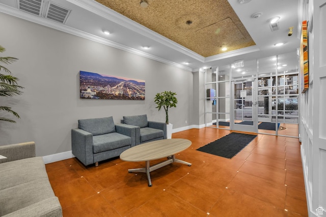 lobby with visible vents