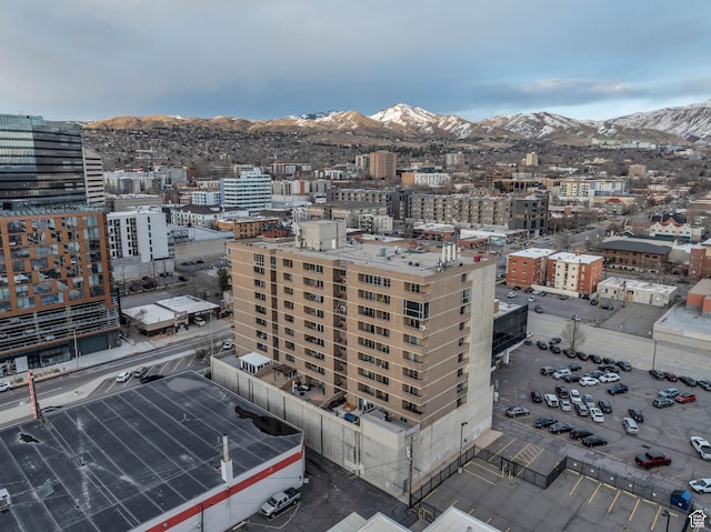 view of city with a mountain view