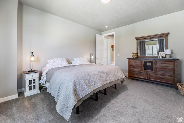 1879 N 925 E, North Ogden, UT 84414 - bedroom with carpet flooring, baseboards, and a textured ceiling