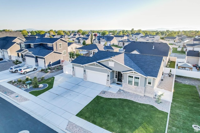 1879 N 925 E, North Ogden, UT 84414 - aerial perspective of suburban area
