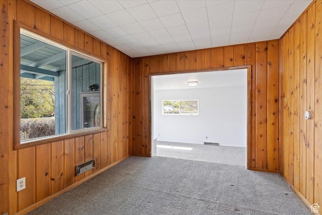 405 W 5100 S, Washington Terrace, UT 84405 - unfurnished room featuring visible vents, carpet, and wood walls