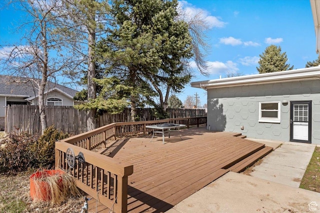 445 W 5100 S, Washington Terrace, UT 84405 - deck with a fenced backyard