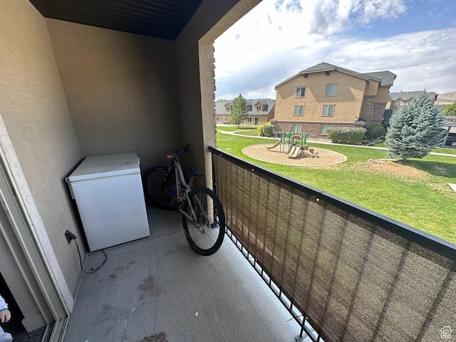 1045 S 1700 W Unit 1121, Payson, UT 84651 - balcony featuring a residential view