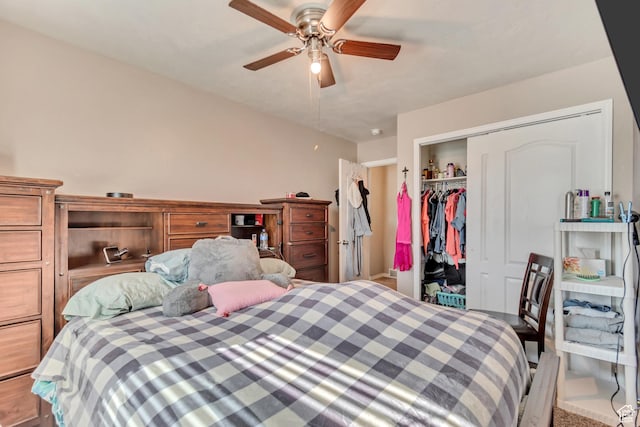 1114 Alexander Ct, Grantsville, UT 84029 - bedroom with a closet and ceiling fan
