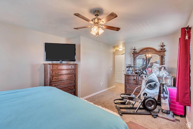 1114 Alexander Ct, Grantsville, UT 84029 - bedroom featuring carpet flooring, a ceiling fan, and baseboards