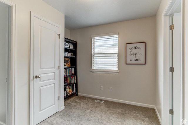 1424 W Stone Meadow Dr, West Jordan, UT 84088 - unfurnished bedroom featuring light carpet, visible vents, and baseboards