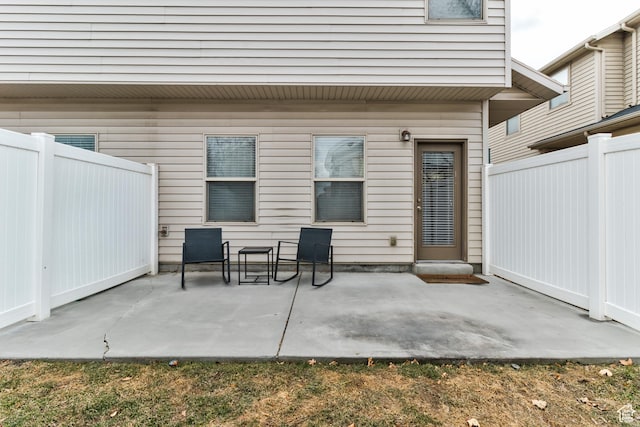 1424 W Stone Meadow Dr, West Jordan, UT 84088 - view of patio featuring a fenced backyard