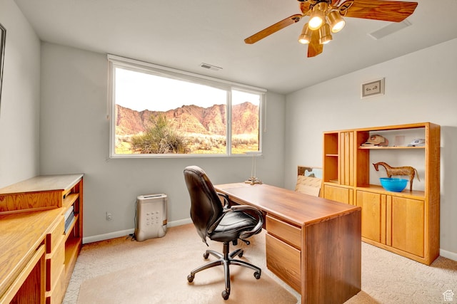 1657 N Kayenta Dr, Ivins, UT 84738 - office space with light carpet, healthy amount of natural light, and baseboards