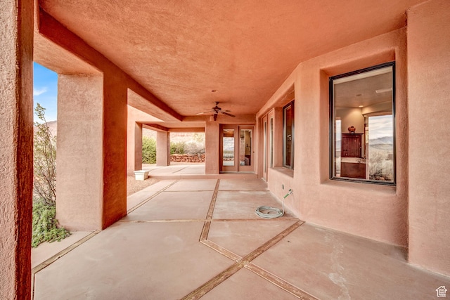 1657 N Kayenta Dr, Ivins, UT 84738 - view of patio featuring ceiling fan