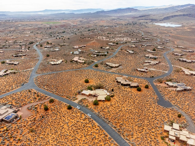 1657 N Kayenta Dr, Ivins, UT 84738 - aerial view of mountains and a desert landscape
