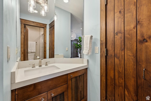 9255 Par Ct, Park City, UT 84098 - bathroom featuring toilet and vanity