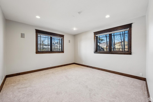 9255 Par Ct, Park City, UT 84098 - carpeted spare room featuring recessed lighting, baseboards, and a healthy amount of sunlight