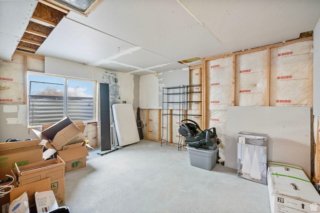 134 N Eden Brook Way, Saratoga Springs, UT 84045 - miscellaneous room featuring concrete flooring