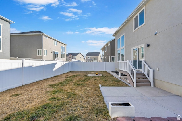 134 N Eden Brook Way, Saratoga Springs, UT 84045 - view of yard with a fenced backyard and a residential view