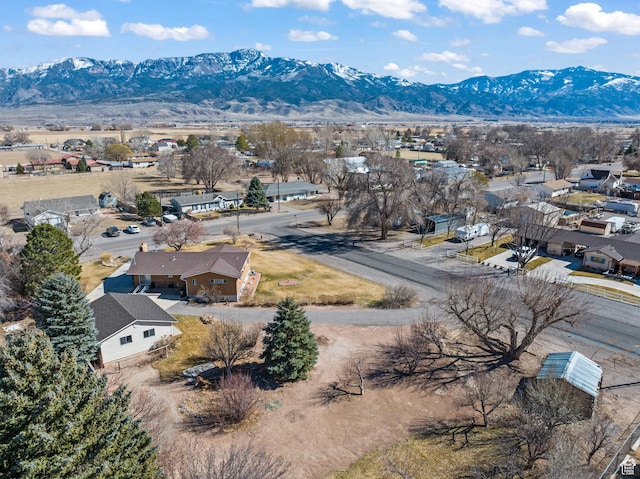 305 N 200 E, Elsinore, UT 84724 - drone / aerial view featuring a residential view and a mountain view